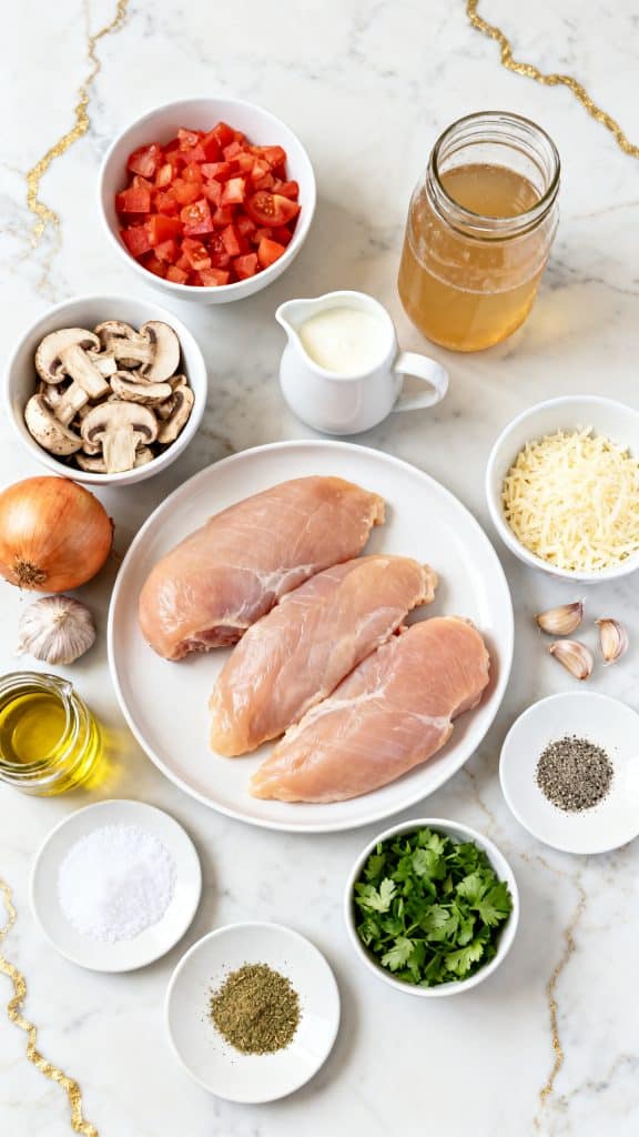 Italian Slow Cooker Chicken Thighs