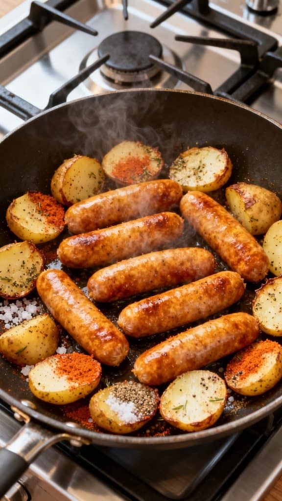 Italian Sausage and Potatoes