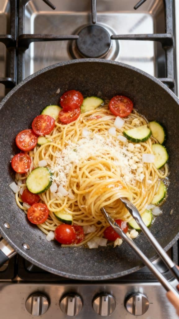 Tomato Zucchini Pasta