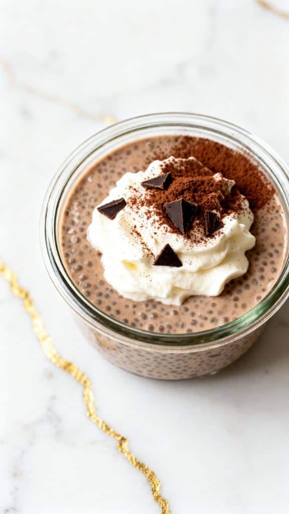Tiramisu Chia Pudding