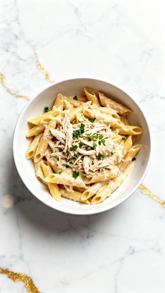 Crock Pot Olive Garden Chicken Alfredo Pasta