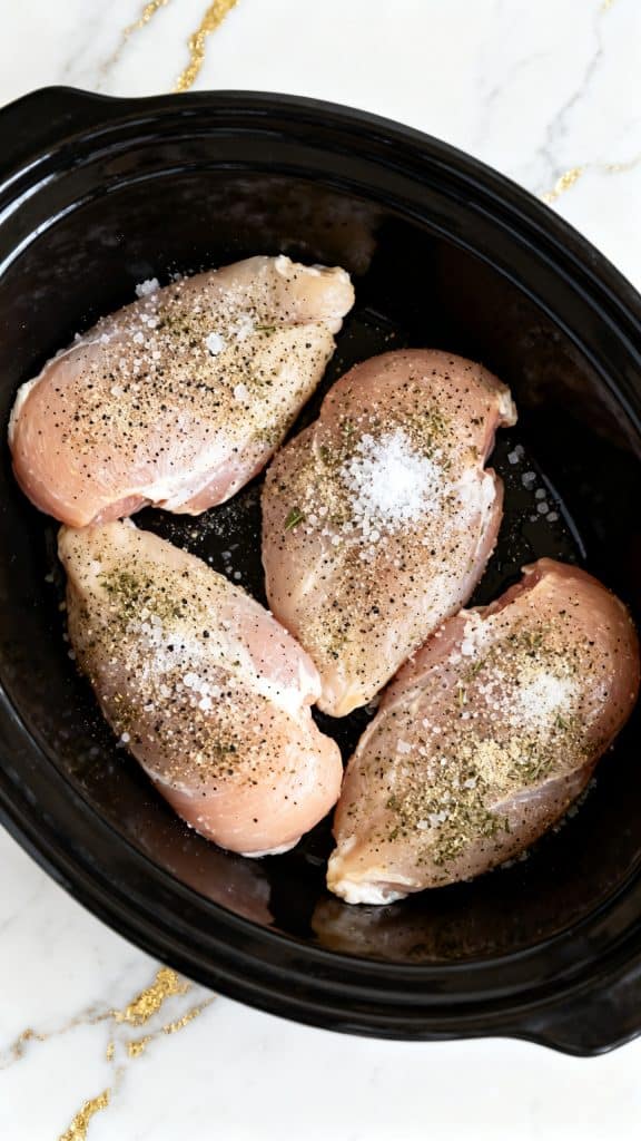 Crock Pot Creamy Lemon Chicken Breasts