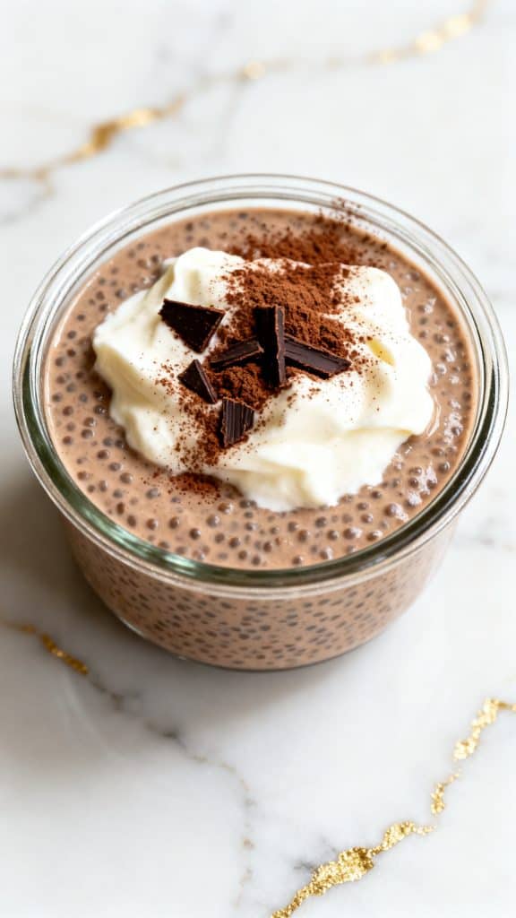 Tiramisu Chia Pudding