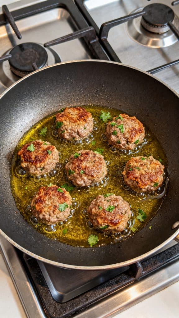 Garlic Butter Meatball Pasta