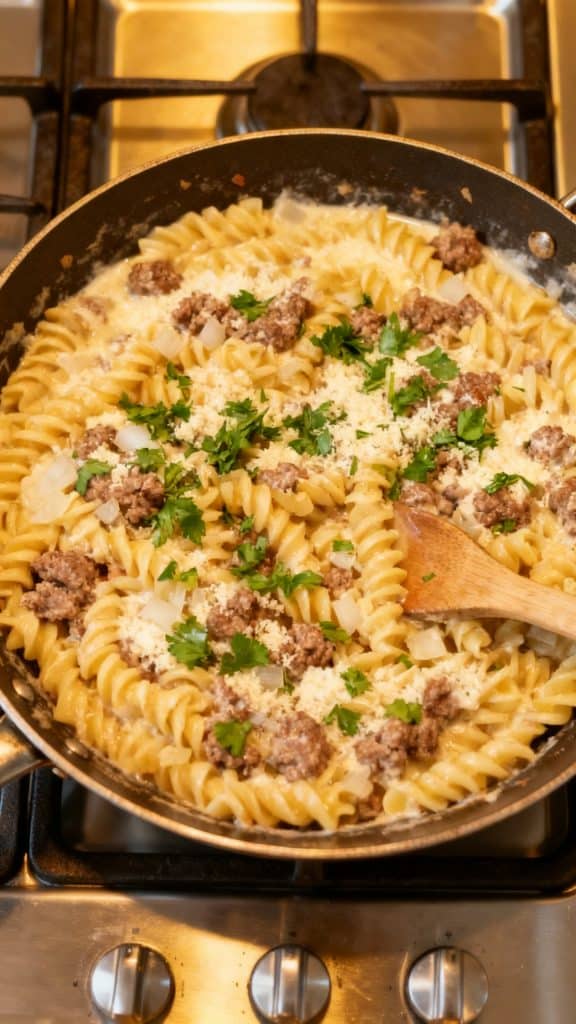 Creamy Sausage Pasta