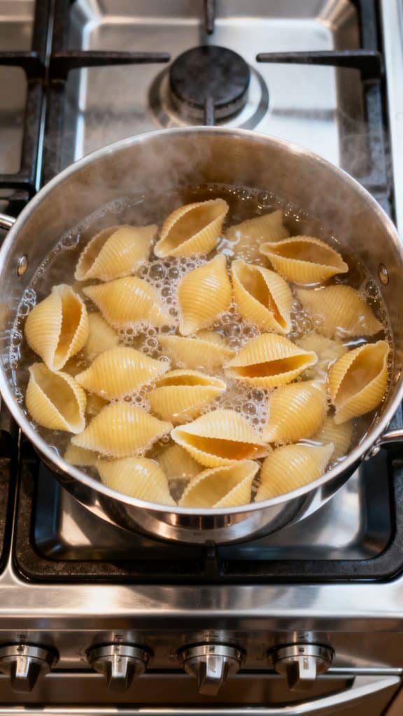 Sausage & Ricotta Stuffed Shells