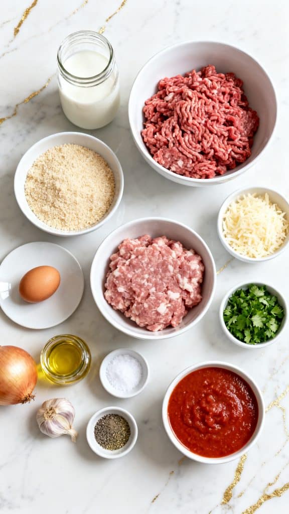 Easy Oven-Baked Italian Meatballs Recipe