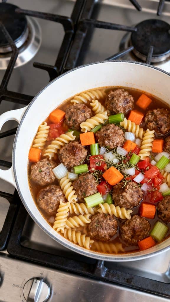 Meatball Soup Recipe