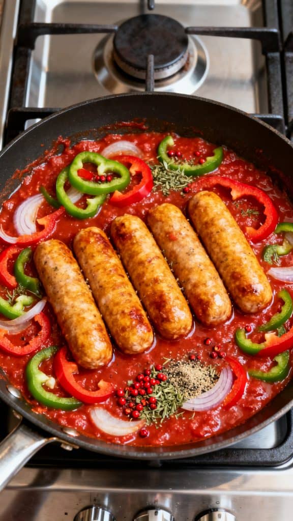 Italian Sausage Peppers and Onions
