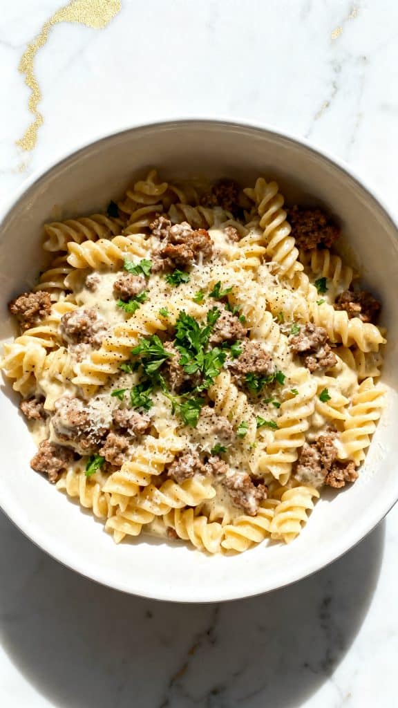 Creamy Sausage Pasta