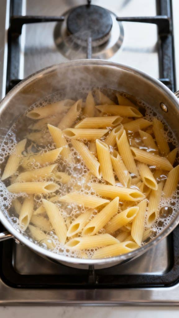 Italian Sausage Baked Penne