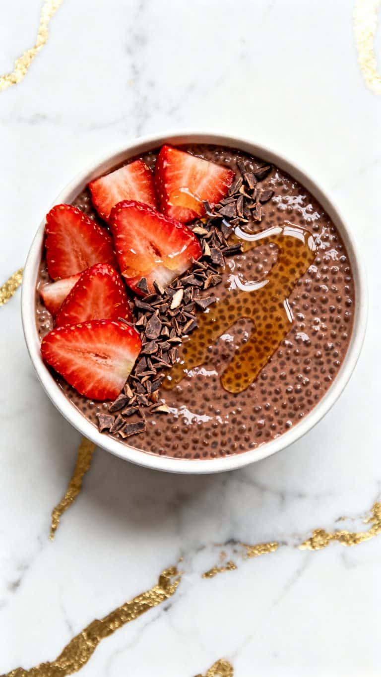 High-Protein Chocolate Chia Pudding