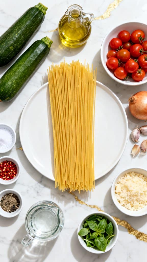 Tomato Zucchini Pasta