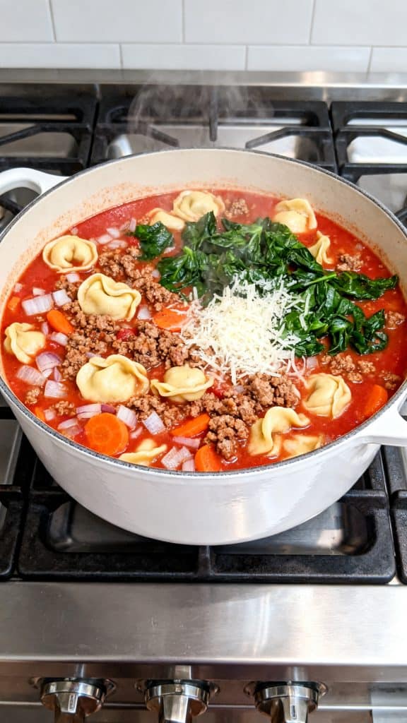 Sausage and Tortellini Soup Recipe