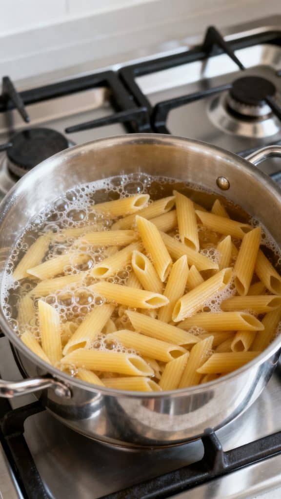 Crockpot Zesty Italian Chicken Pasta