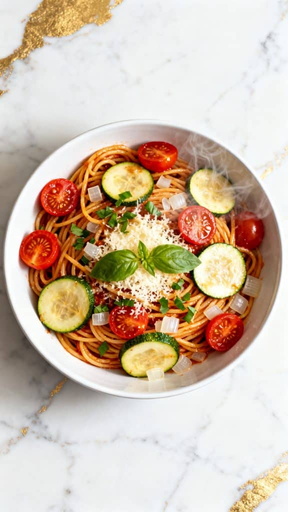 Tomato Zucchini Pasta