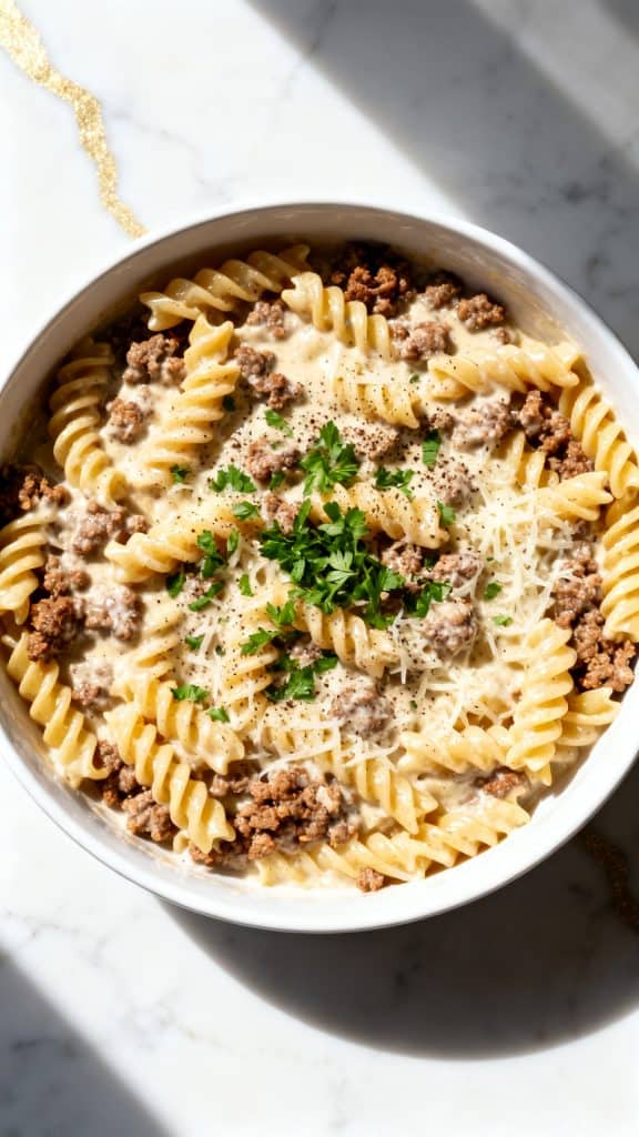 Creamy Sausage Pasta
