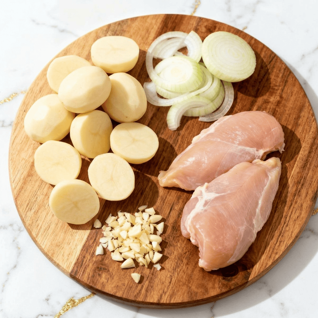Italian Crockpot Chicken and Potatoes