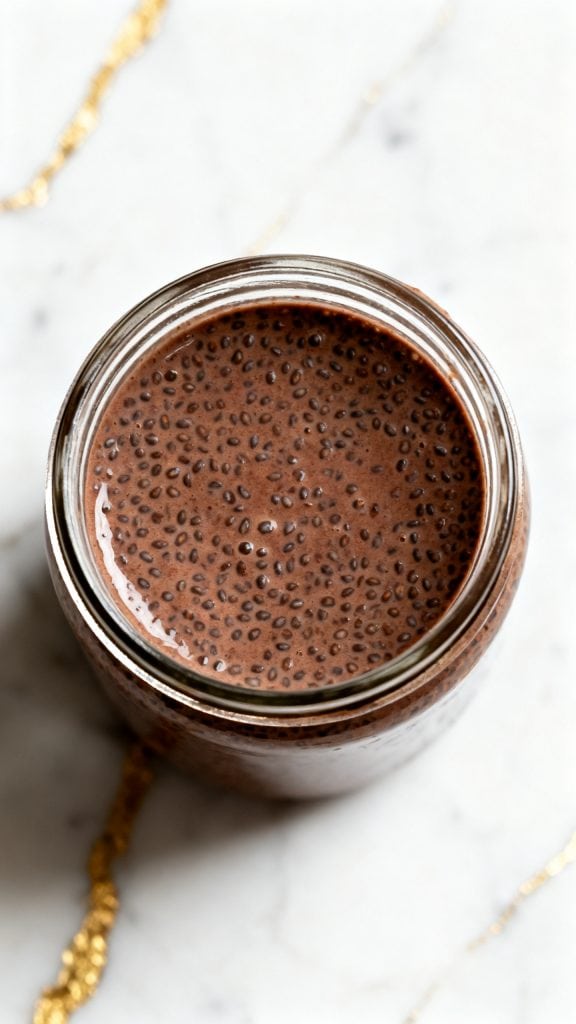 High-Protein Chocolate Chia Pudding