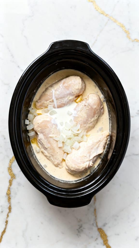 Crock Pot Creamy Lemon Chicken Breasts