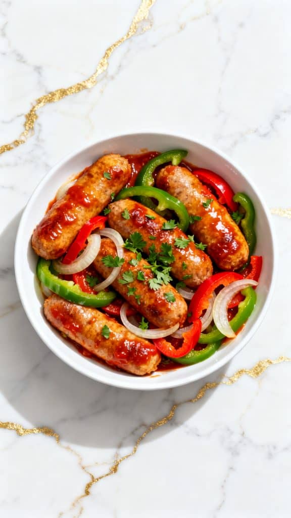 Italian Sausage Peppers and Onions