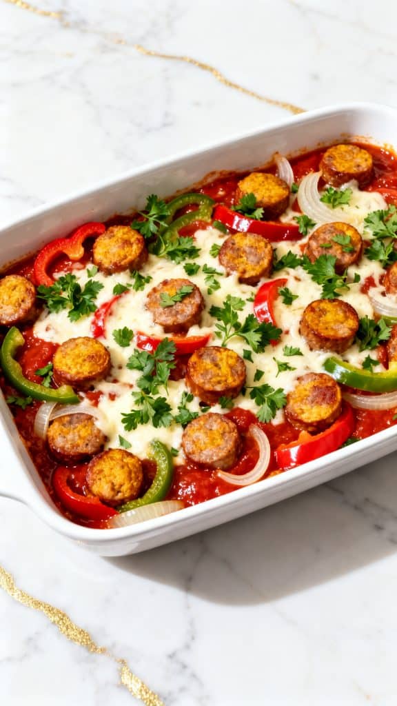 Italian Sausage & Pepper Casserole