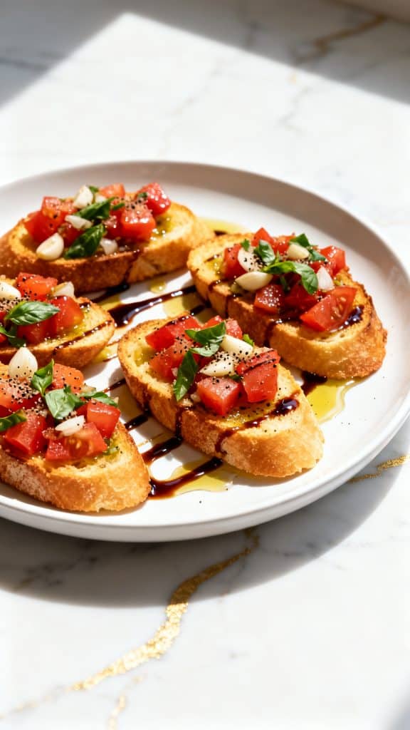 Easy Bruschetta Recipe