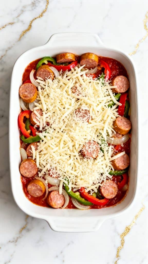 Italian Sausage & Pepper Casserole