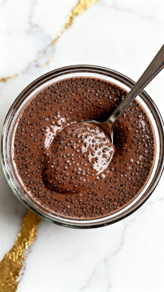 High-Protein Chocolate Chia Pudding
