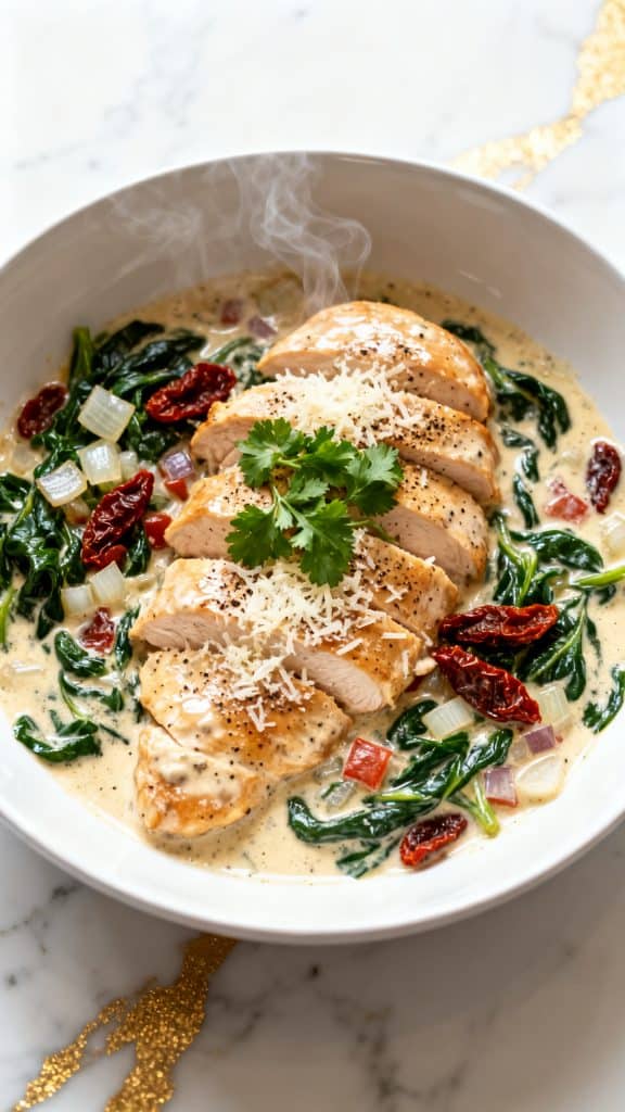 Creamy Tuscan Garlic Chicken