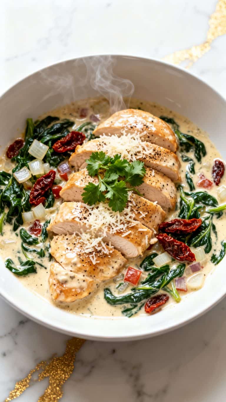 Creamy Tuscan Garlic Chicken