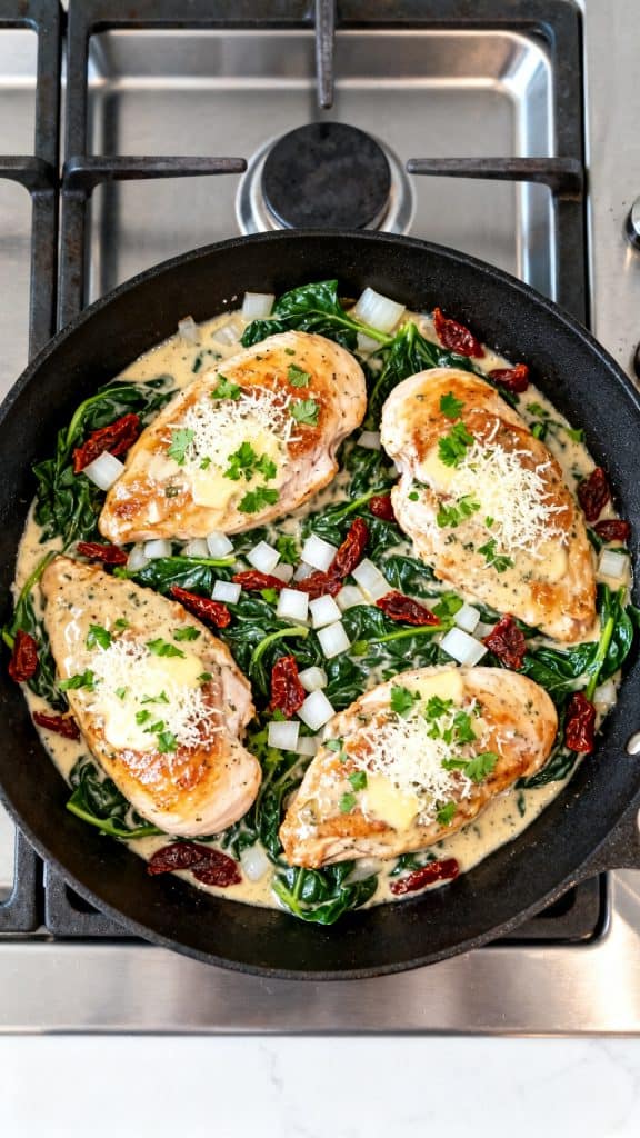 Creamy Tuscan Garlic Chicken