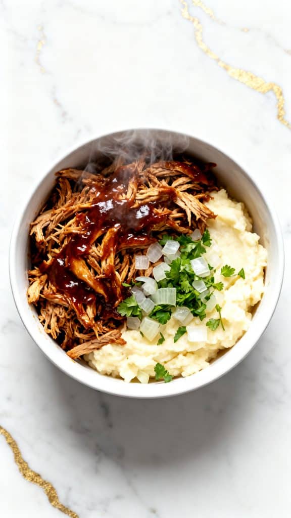 Crockpot Italian BBQ Chicken