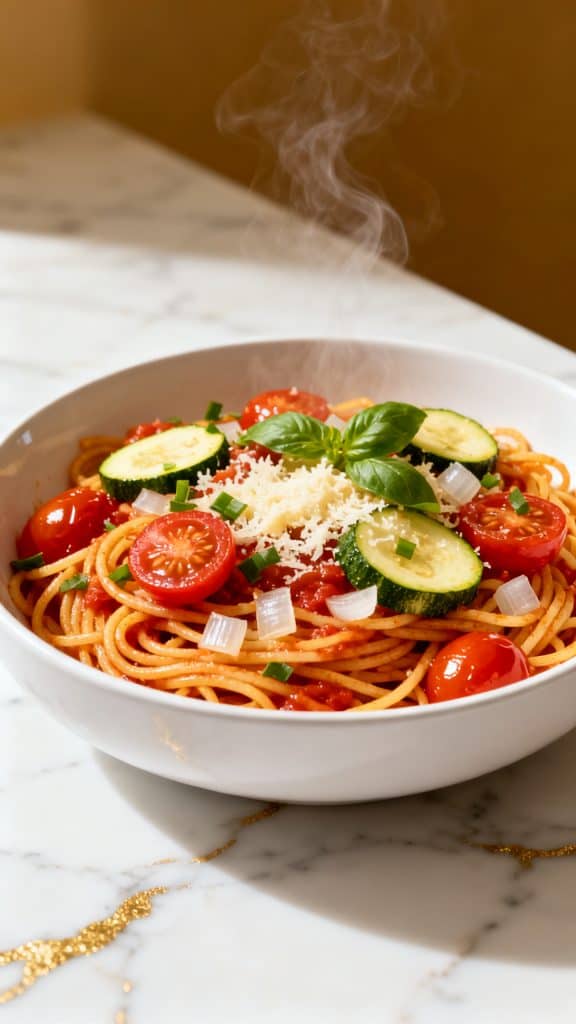 Tomato Zucchini Pasta