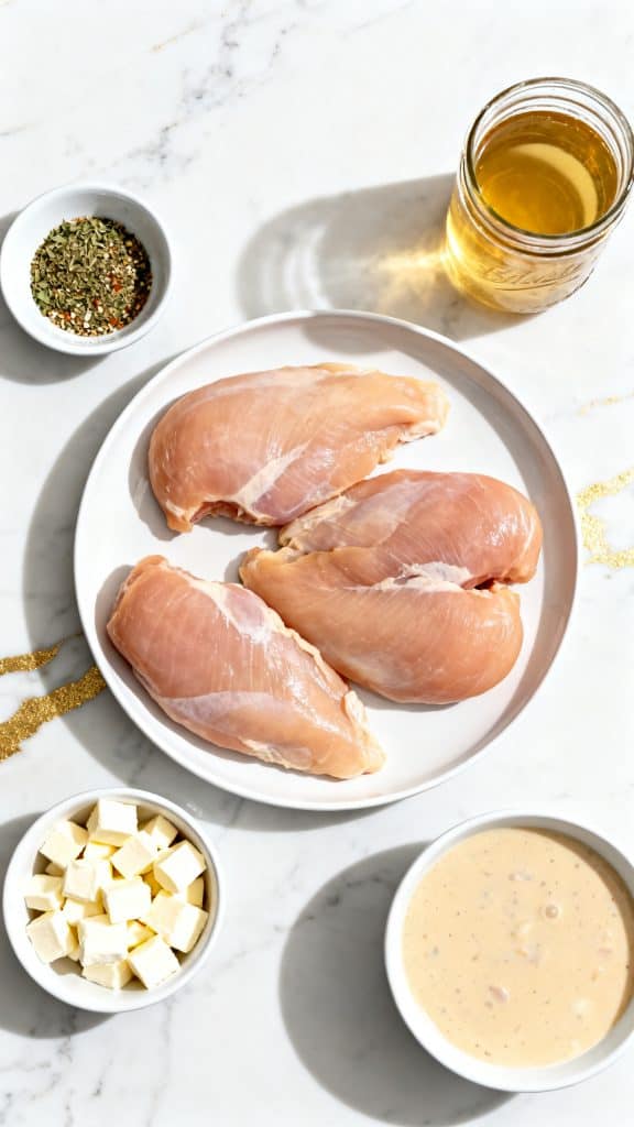 5- Ingredient Slow Cooker Creamy Italian Chicken
