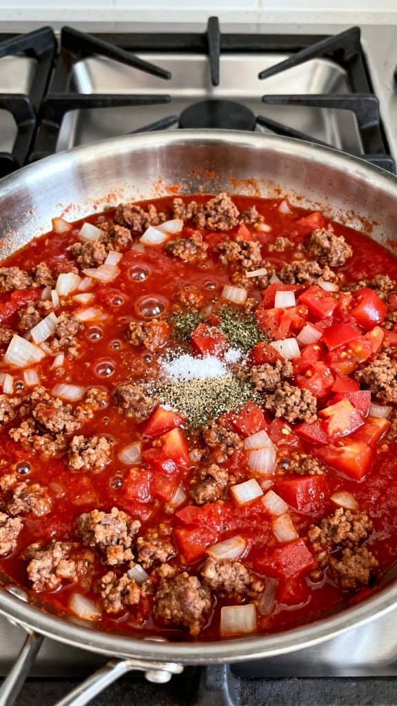 Italian Sausage Baked Penne