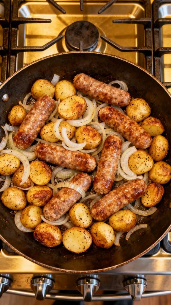 Italian Sausage and Potatoes