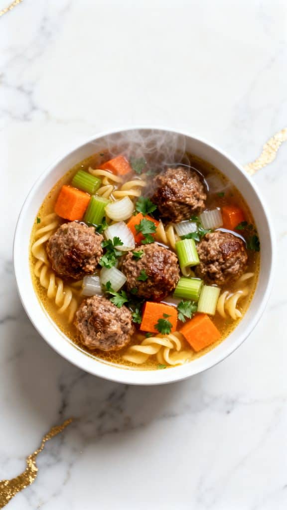 Meatball Soup Recipe