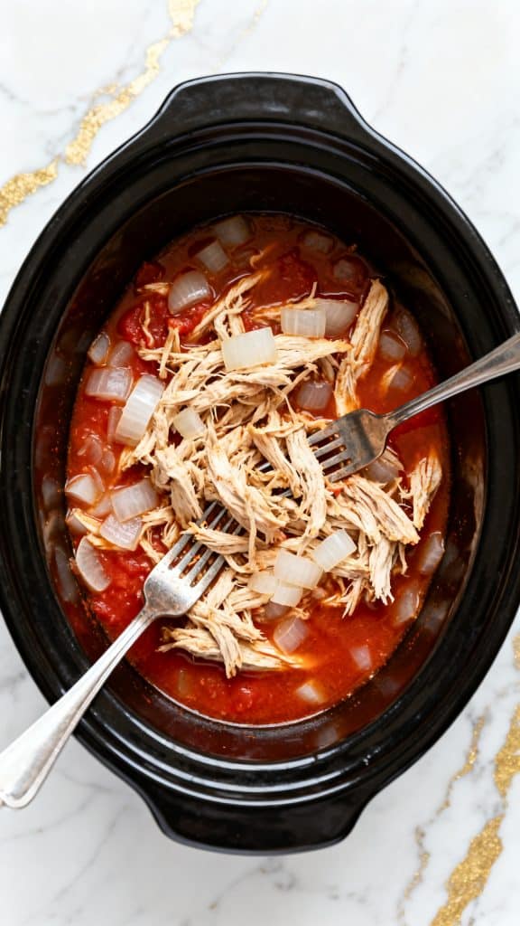 Crock Pot Creamy Chicken Parmesan Soup