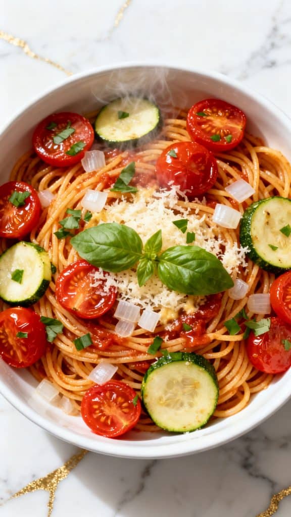 Tomato Zucchini Pasta