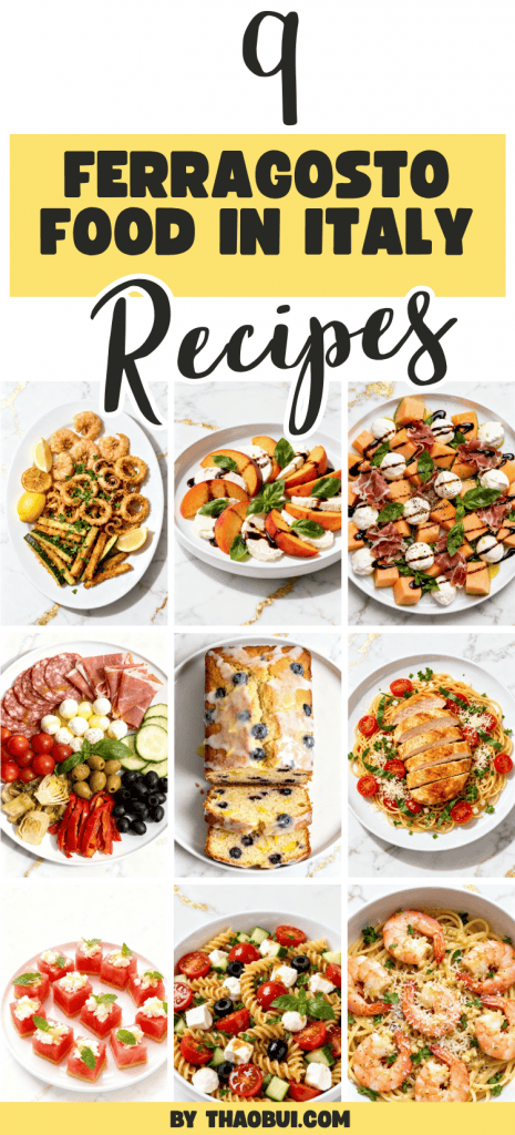 I always struggle to come up with a menu that feels special enough for guests without making the whole day stressful. Ferragosto food in Italy brings together Italian Summer Food, Fresh Summer Antipasto, and classic Italy Food ideas that feel festive and easy to share. Save this pin for your next Italian Dinner Party and enjoy authentic Italian Vibes with friends.