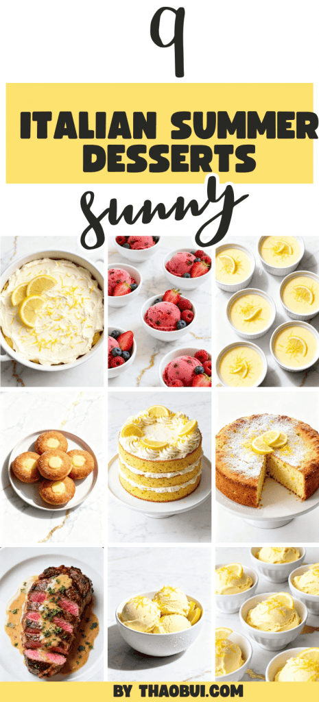 There are days when you need a dessert that feels impressive but still easy enough to pull together without stress. Italian summer desserts bring together Authentic Italian flavors, Italian Desserts, Panna Cotta Recipe Italian, and fruity treats that are perfect for gatherings and special meals. Save this pin for your next Italian dinner party or summer celebration. ✨