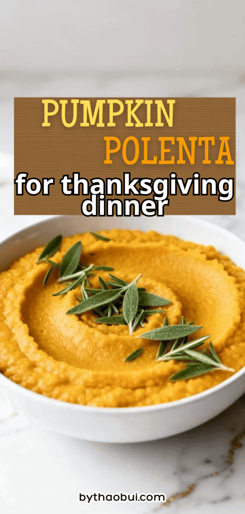 When you want something warm and comforting without making another pasta dish, this creamy bowl hits the spot. Pumpkin Polenta is a cozy Italian recipe with smooth polenta, savory pumpkin, and rich autumn flavor. Save it for an easy Italian dinner on a chilly fall evening 🍂