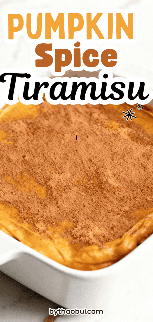 Every fall I start craving something cozy, but I don't always feel like baking a complicated dessert. Pumpkin Spice Tiramisu is a rich Pumpkin Tiramisu Dessert with creamy Pumpkin Cream, warm Fall Tiramisu flavors, and it's one of my favorite Autumn Desserts for sharing. Save this for your next pumpkin craving because this Pumpkin Dessert is always worth making. 🎃