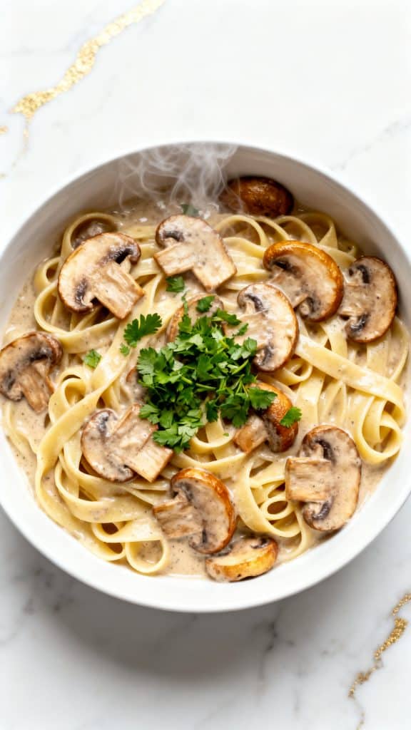 Creamy Mushroom Pasta