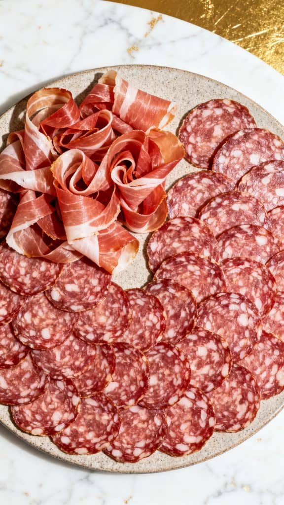 Italienische Antipasto-Platte