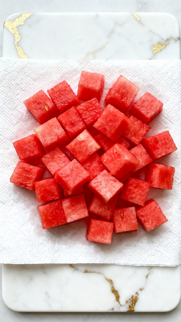 Watermelon, Feta and Mint Canap&eacute;s