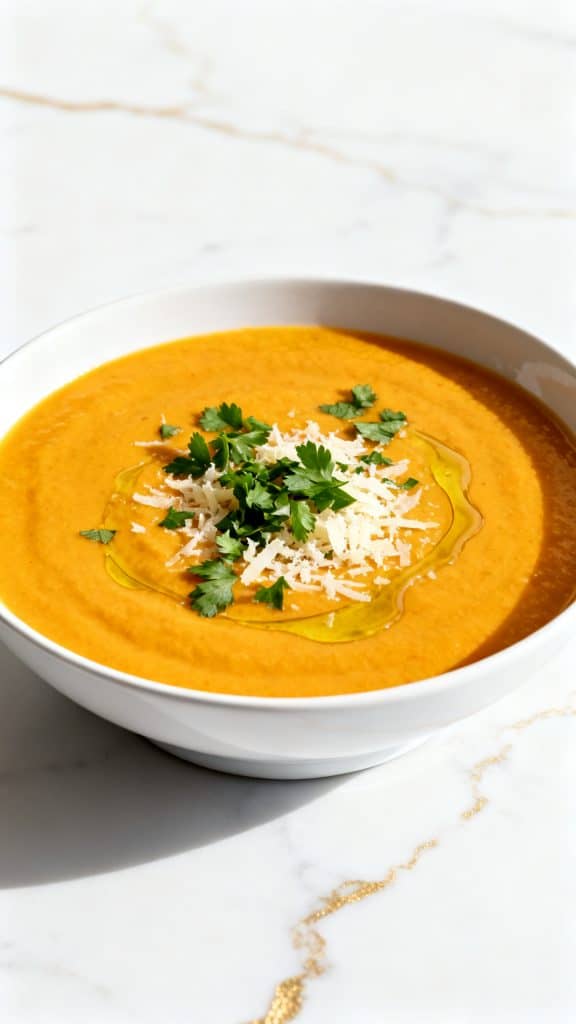 Pumpkin Soup Italian Style