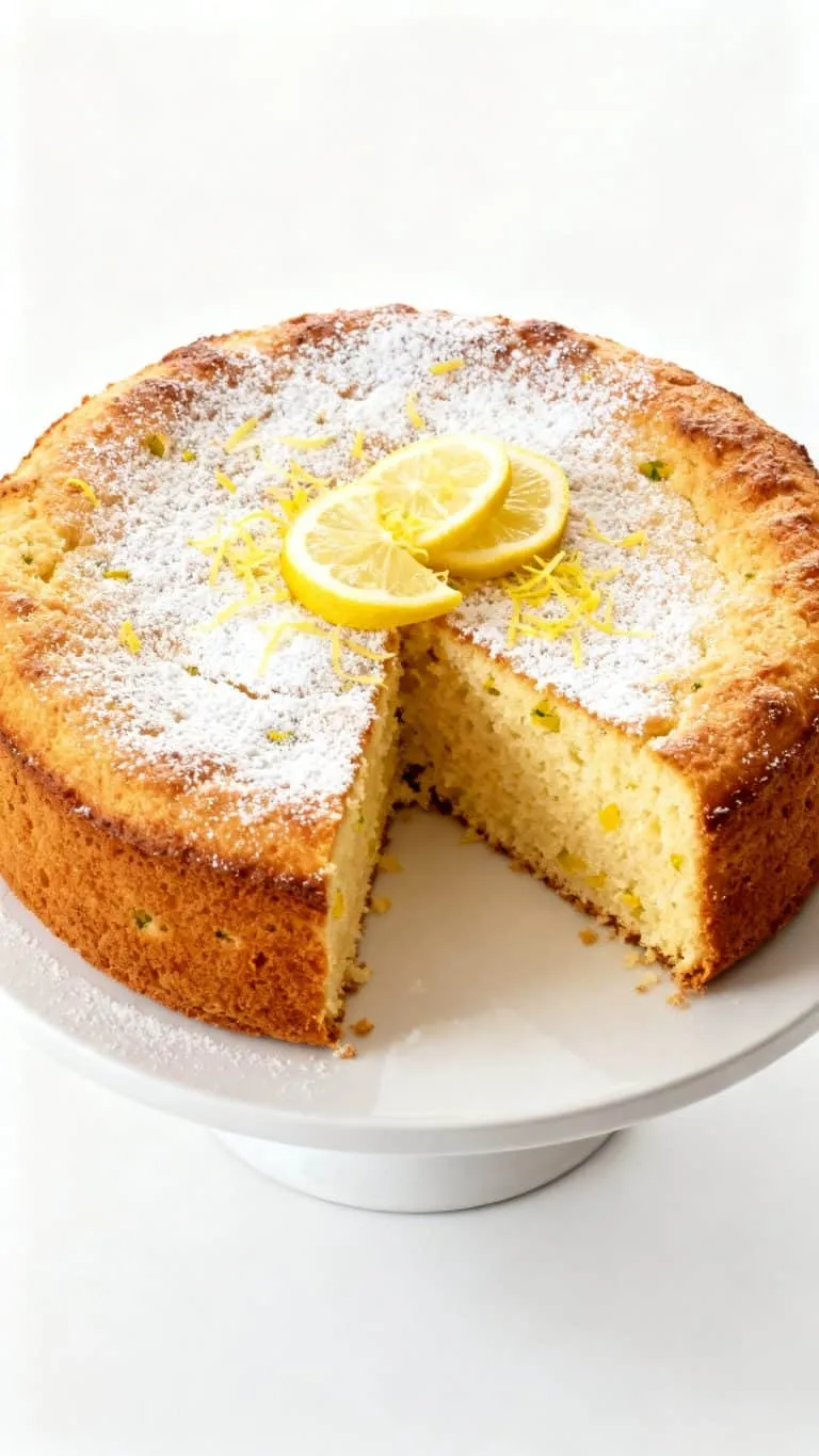 Italian Lemon Ricotta Cake