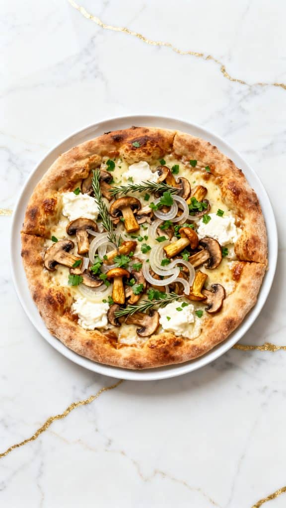 Wild Mushroom Pizza